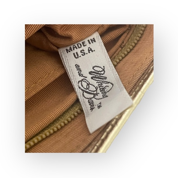 Vintage: Whiting Davis 𖣴 Metal Mesh Convertible Crossbody Clutch Bag 𖣴 Gold 𖣴 - Picture 12 of 16